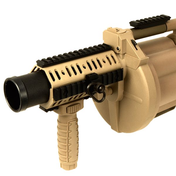 ICS MGL140 タイプ リボルバー グレネードランチャー タンカラー