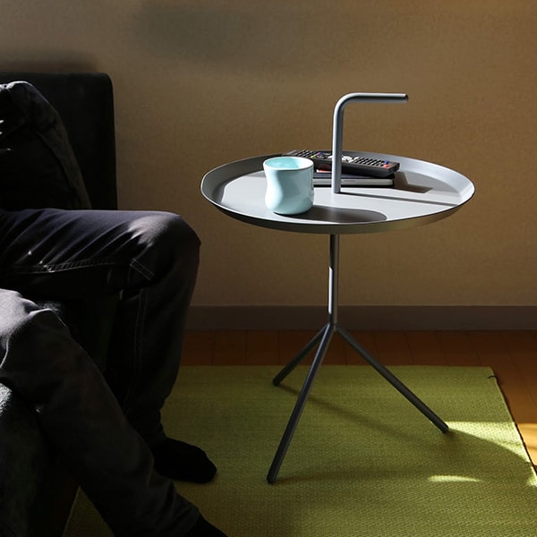 HAY (ヘイ) DLM XL サイドテーブル・コーヒーテーブル グレー 【お