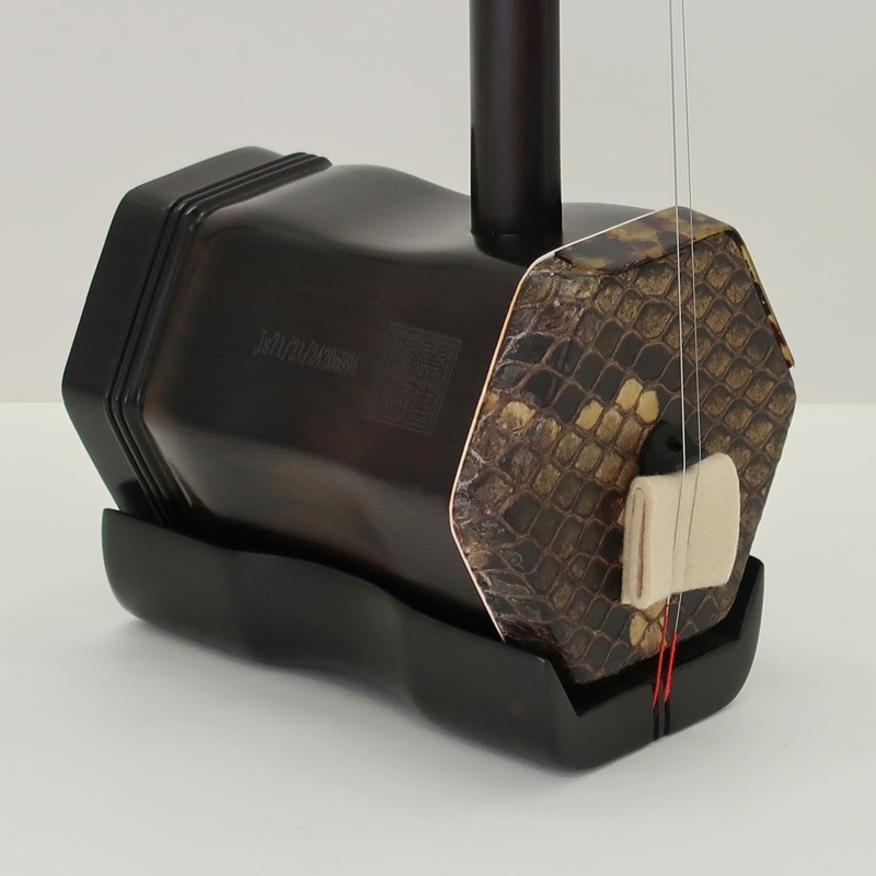 最上級黒檀二胡 ER-2600 二胡製作師 黄建洪精製 “収蔵版”