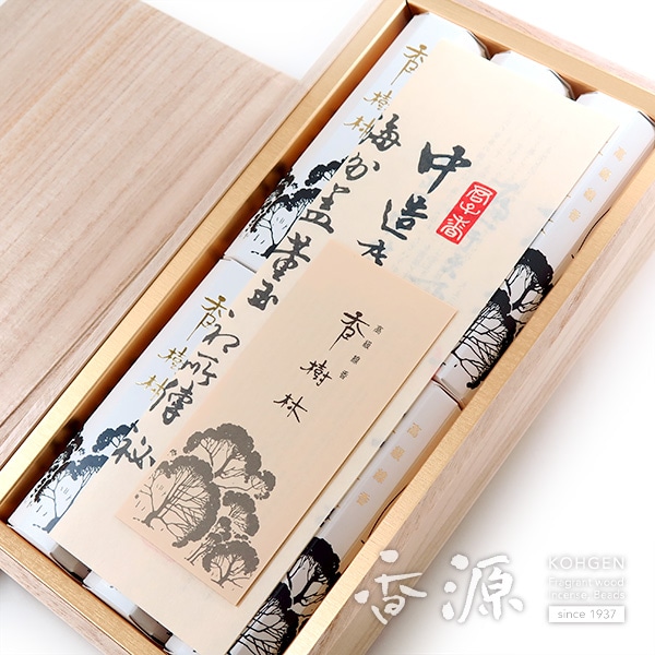 玉初堂 お線香 贈答用 ギフト 香樹林 6箱入 桐箱 | 取扱いブランドで