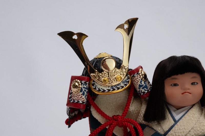 五号金太兜 | 衣裳着ケース | ひな人形、五月人形の幸一光 公式