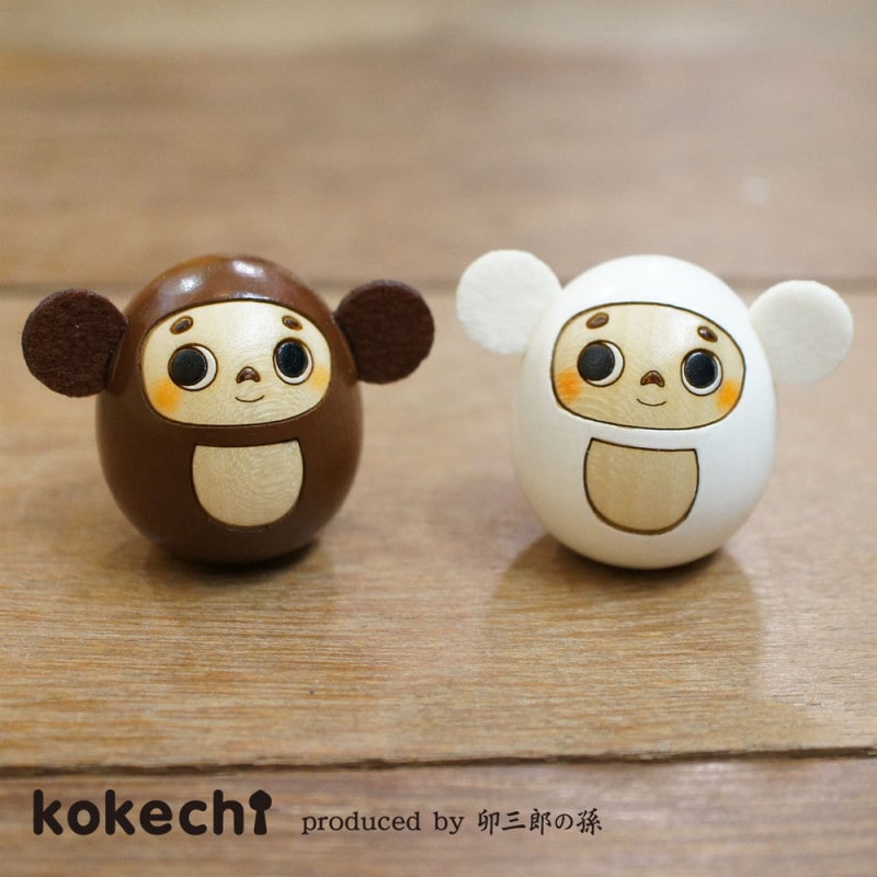海外のキャラクターこけし,チェブラーシカこけし | こけし屋 『卯三郎