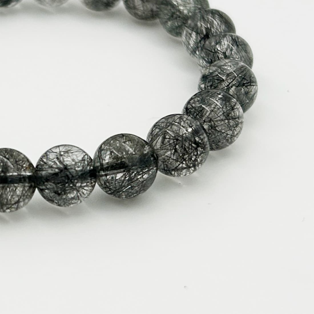 ReZARDクォーツ】ブラックルチルブレスレット