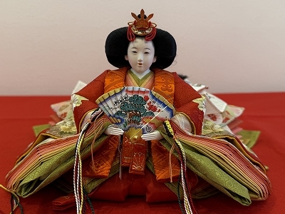 【USED】雛人形 京友禅全彩【金彩京の舞】 楽天市場】雛人形 親王飾り 平安道翠 舞雛 金彩京友禅 衣裳着 高級