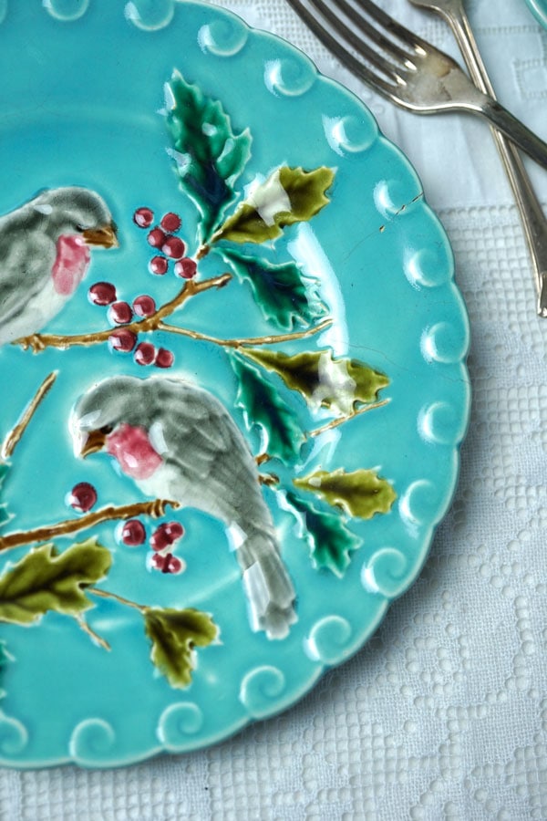 サルグミンヌ Sarreguemines鳥の番のバルボティーヌ20cm gc-1699の通販