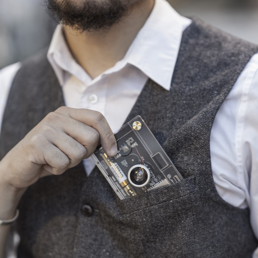 Paper Shoot｜CROZ Vanguard Camera Set（クリア・透明・本体＋カバー