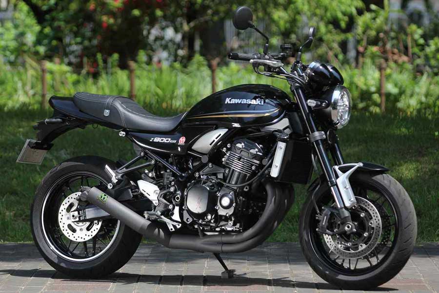 Z900RS / Z900RSCAFE SP忠男 POWERBOX FULL 4in1 マフラー 耐熱ﾌﾞﾗｯｸ