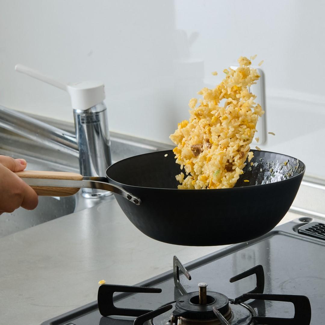 enzo】 鉄中華鍋 26cm｜キッチン用品,鍋・フライパン・やかん