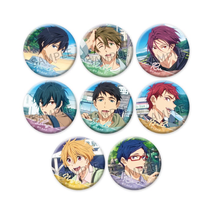 Free!FS 缶バッジコレクション【hometown】【在庫品】