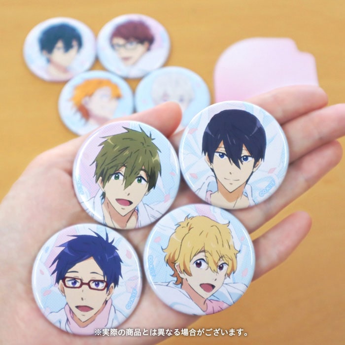 劇場版 Free!FS 缶バッジコレクション【Golden Blossoms】-TypeA