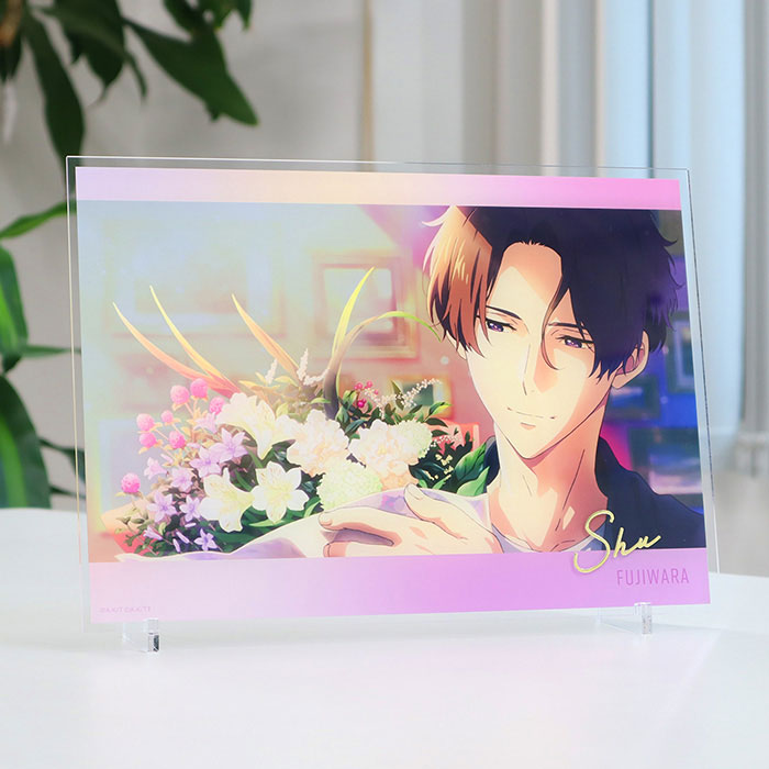 ツルネ』シリーズ アクリルプレート【藤原愁】【在庫品】