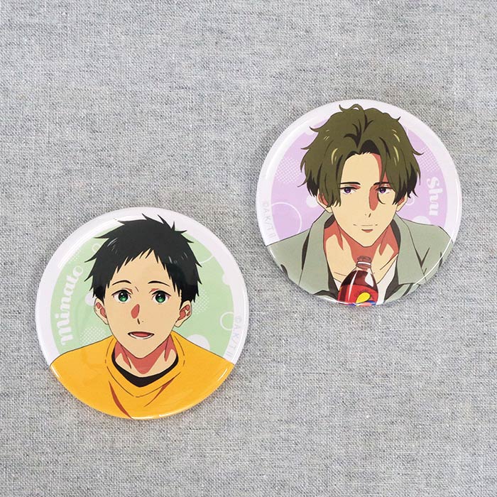 ツルネ －つながりの一射－ 缶バッジセット【湊＆愁】【在庫品】