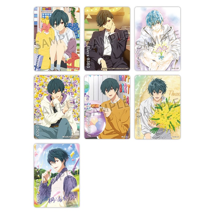 Free!シリーズバースデー キラキラアートカードコレクション【在庫品】