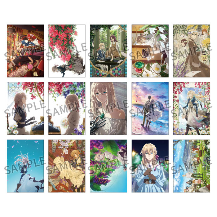 ヴァイオレット・エヴァーガーデンシリーズ ポストカードブック