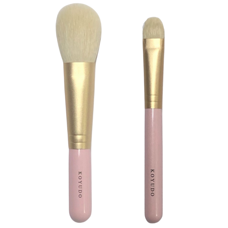 PR-S-2】puritto2本セット｜化粧筆,化粧筆セット｜【晃祐堂】熊野筆