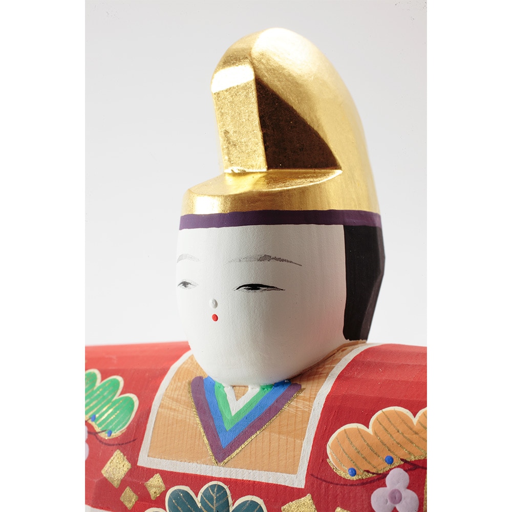 南雲作 伊予一刀彫 美春 大 4H-I22 | 一刀彫（雛） | 【公式】 人形の