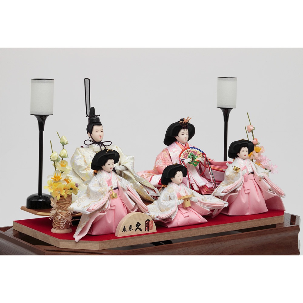 親王官女ケース飾り アクリルケース 5H-KK35-Z | ケース飾り | 【公式