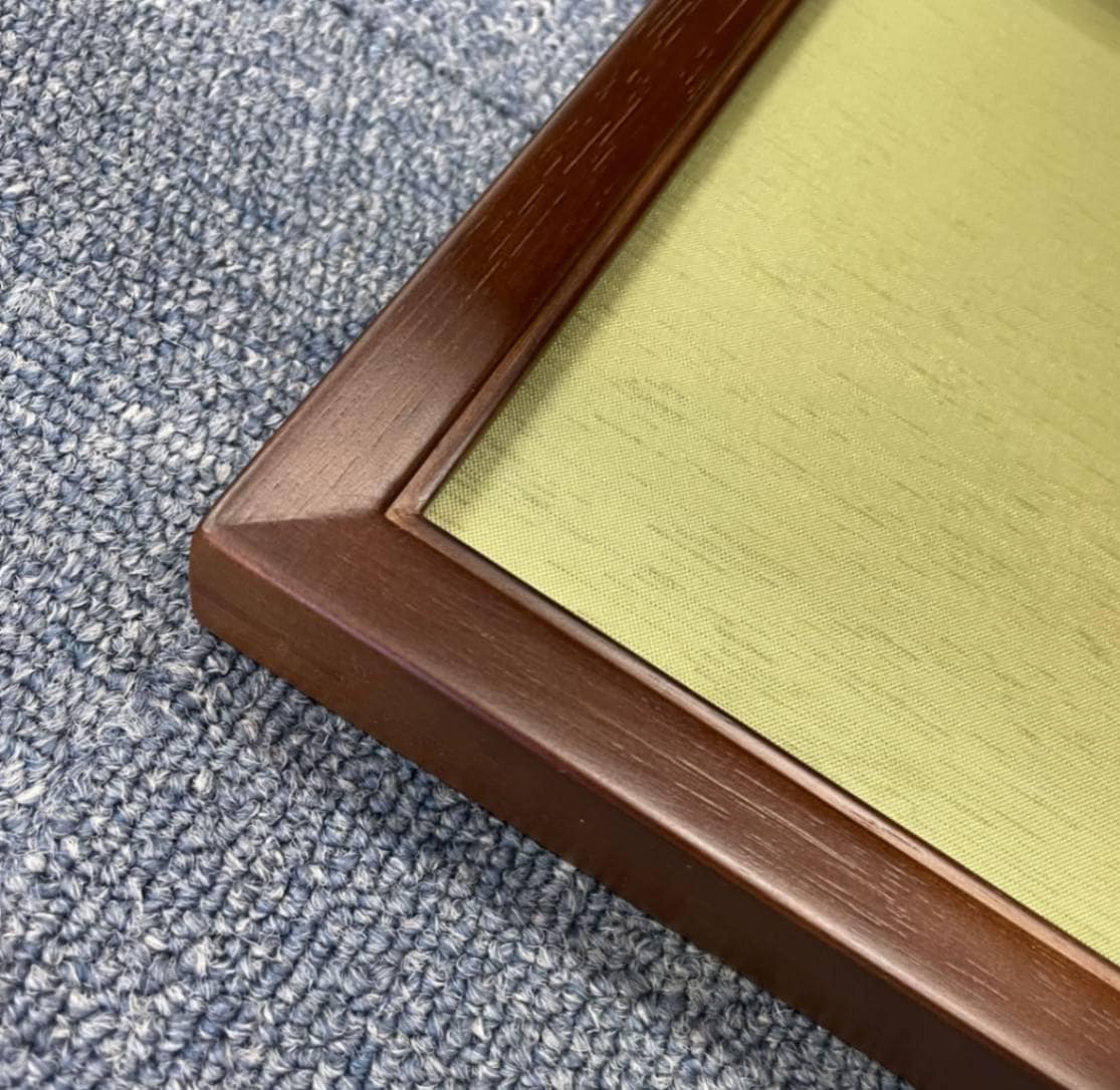 篆刻額 木製角型Z-II フリー サイズ：(35.2cm x 26.2cm） 厚み：2.5cm