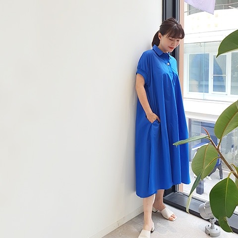 襟付きワンピース【5136302】 | ワンピース | レディースファッション