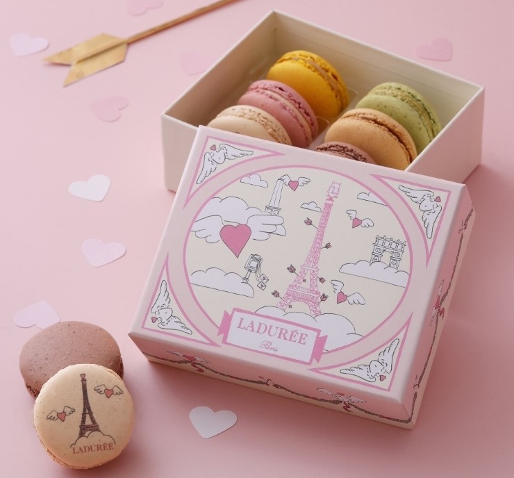 数量限定】ハローキティ マカロン6個入り ｜ラデュレ｜マカロン発祥の