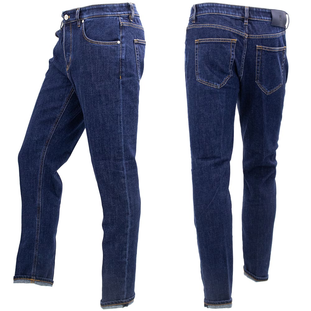 ピーティートリノデニム デニム メンズ ストレッチ テーパードデニム