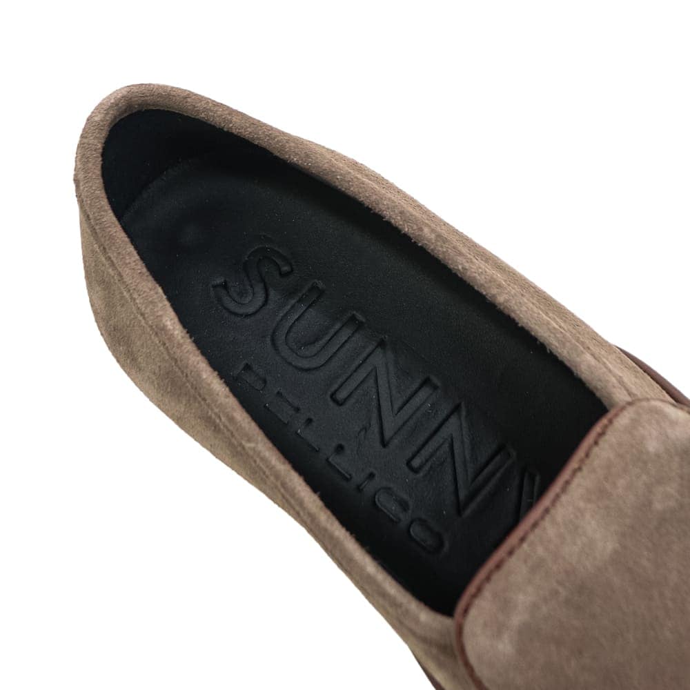 ペリーコサニー スニーカー メンズ スエードレザー スリッポン