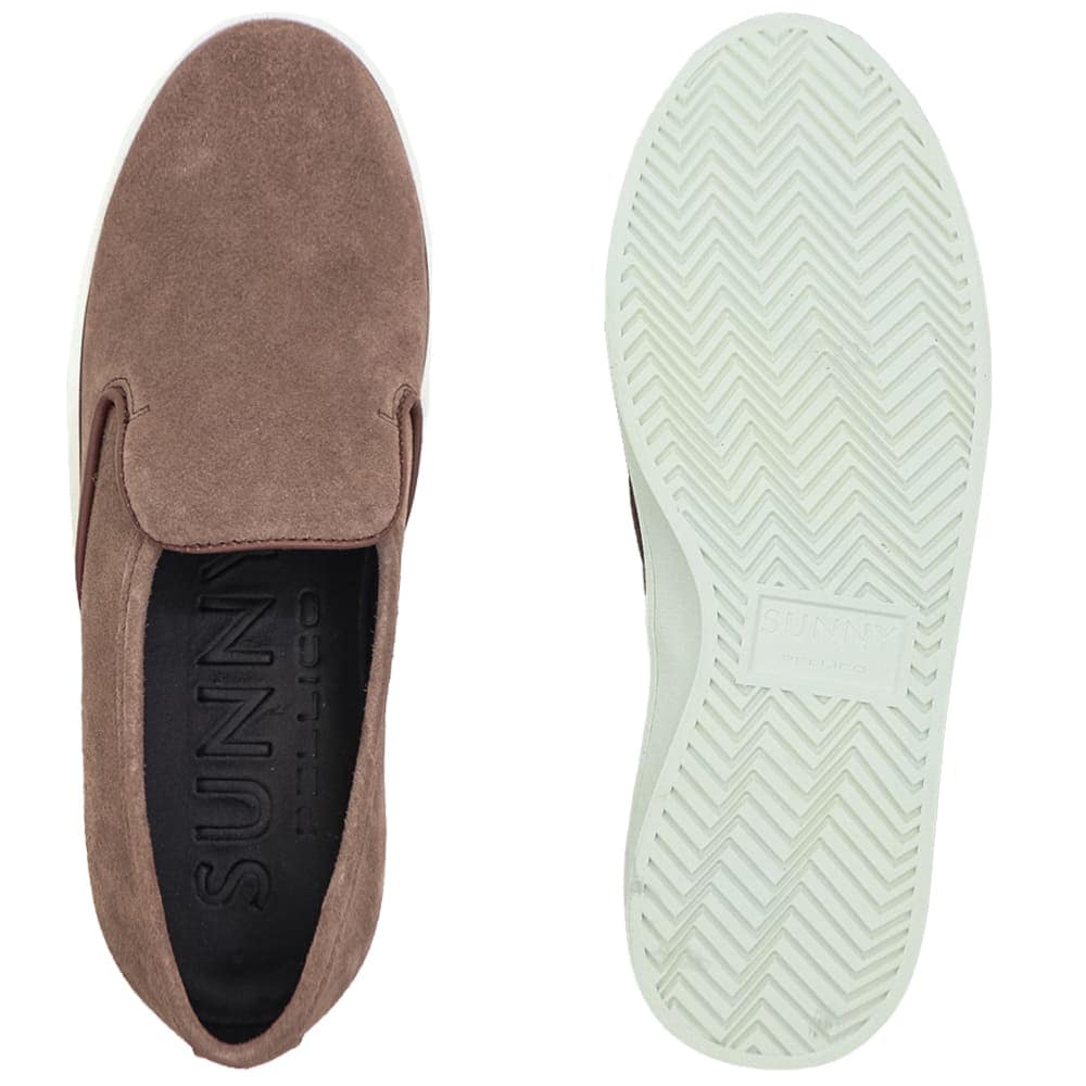 ペリーコサニー スニーカー メンズ スエードレザー スリッポン