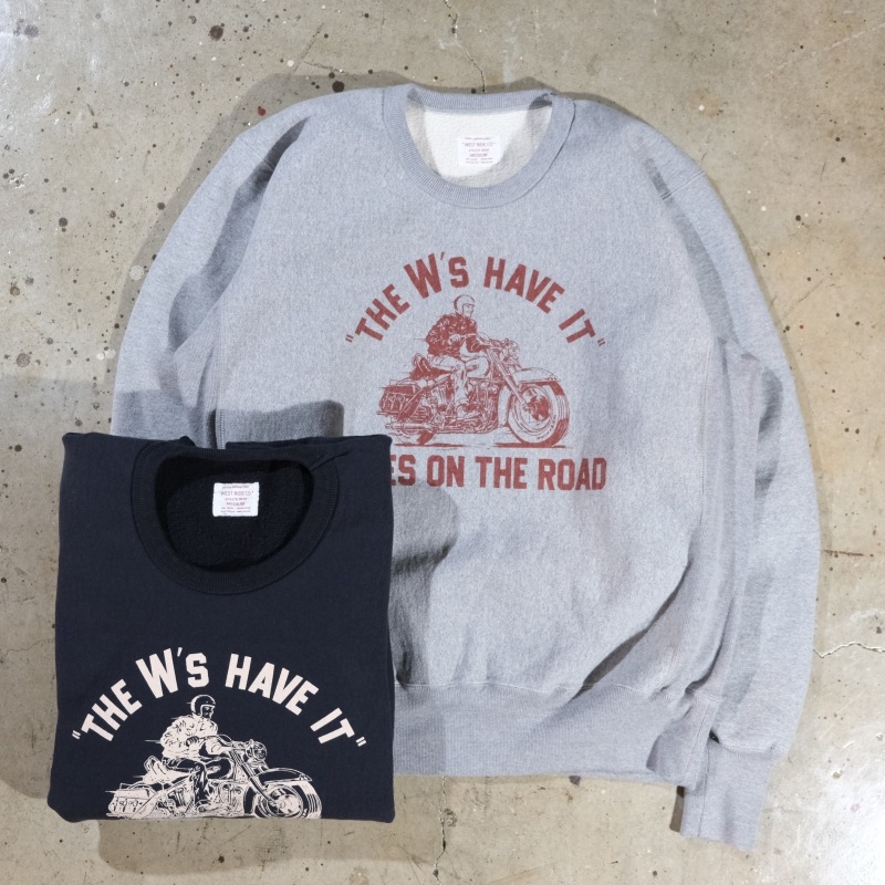 WESTRIDE ウエストライド【RW SWEAT】≪THE W'S HAVE IT≫リバース