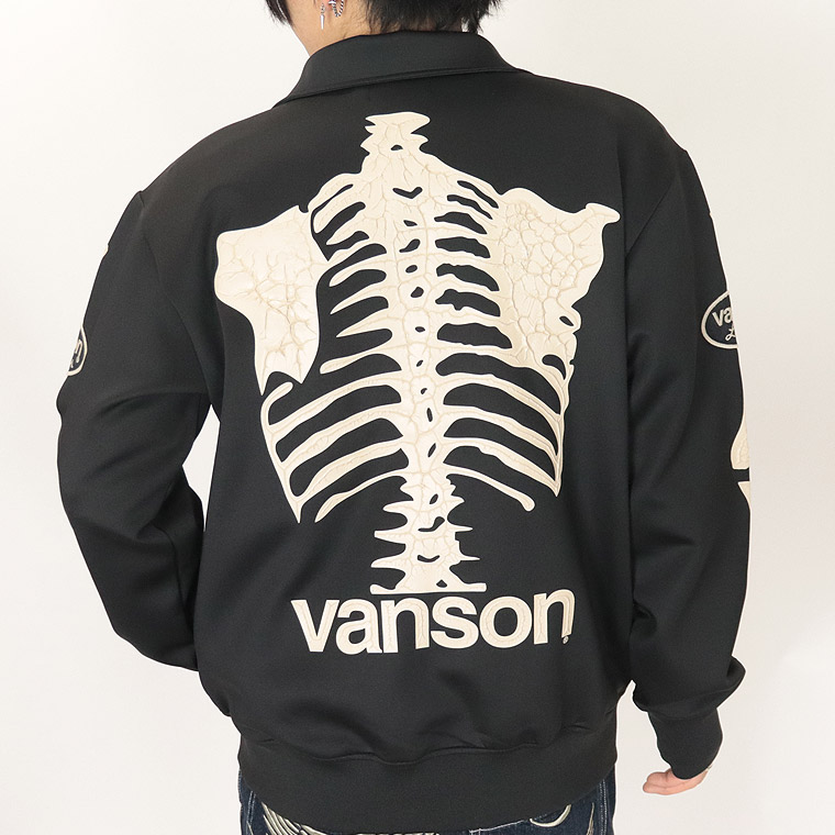 VANSON】ロゴ刺繍トラックジャケット | 店舗から探す | lax outfitters
