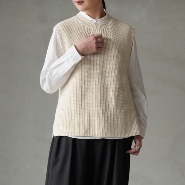 30%OFF】(bn-25fl-056)/ BATONER(バトナー) / SPREAD ALAN CREW NECK