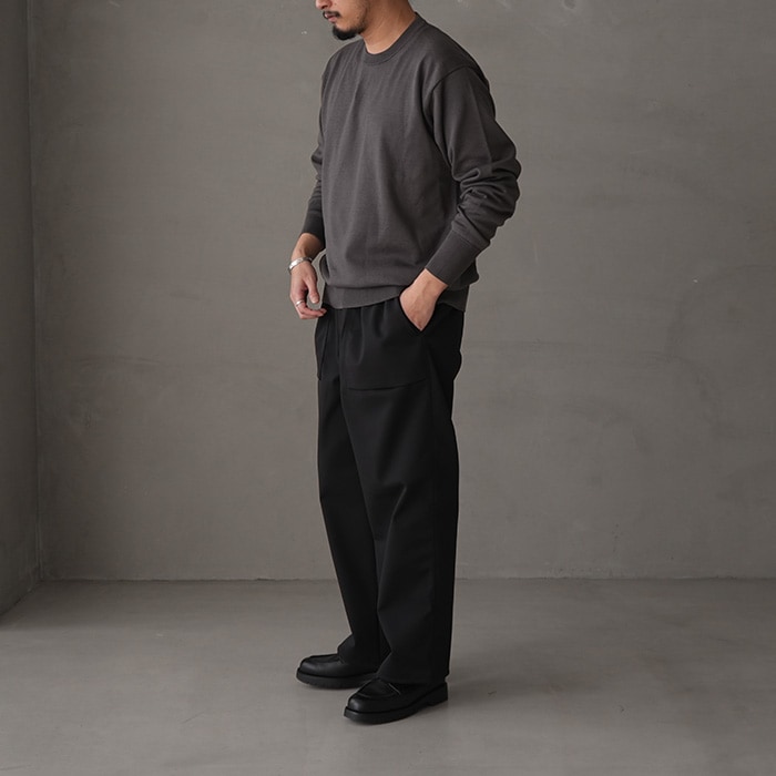 40%OFF】(bn-25sm-014)/ BATONER(バトナー)/THE SEAILAND COTTON CREW
