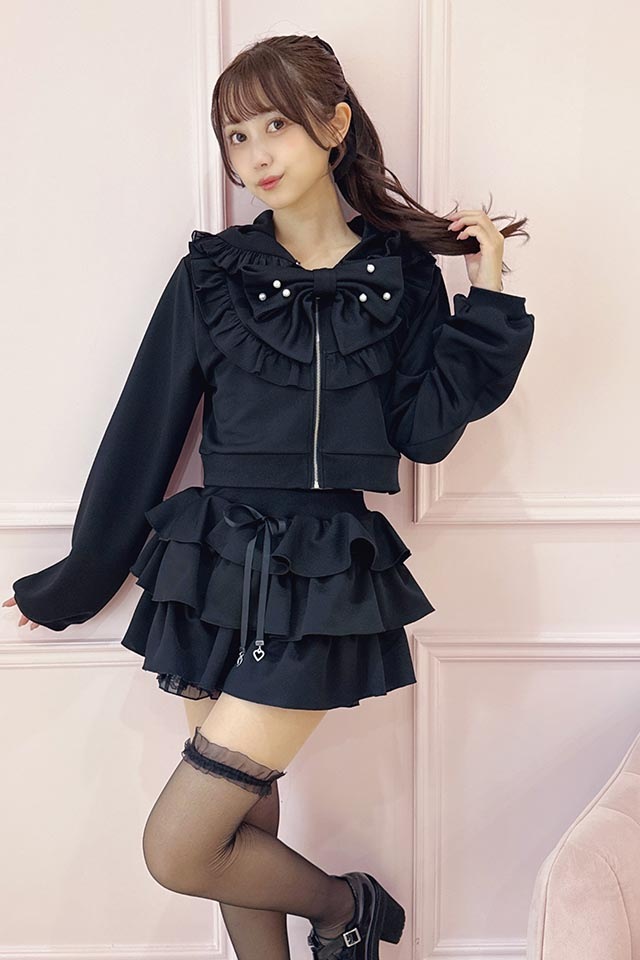 Princess Melody】ベリーベリーショートフリルスカパン - ブラック