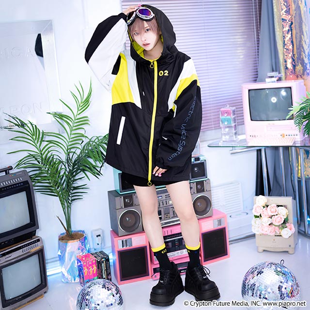 鏡音リン・レン マウンテンパーカー【BLACK】 / 鏡音リン・レン