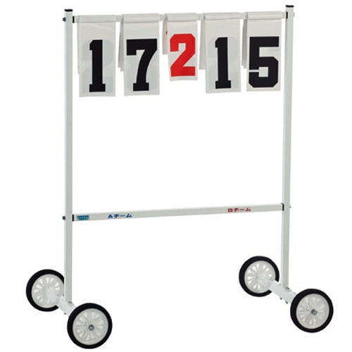 得点板 キャスター付 スコアボード ミニ 小型 S-1106（商品番号：ls-s