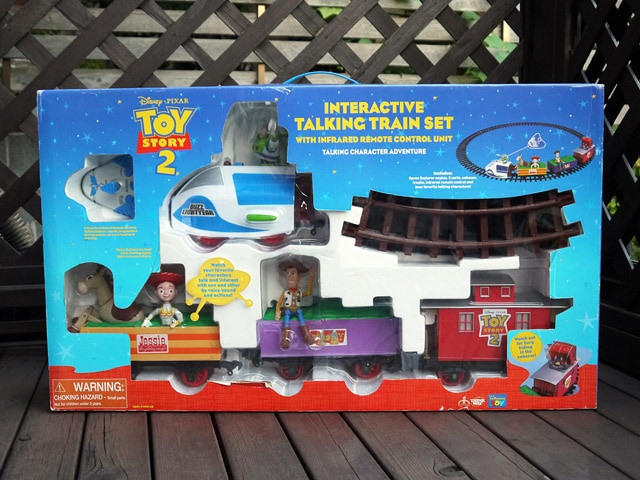 送料無料】TOY STORY 2 90' INTERACTIVE TALKING TRAIN SET トーキング