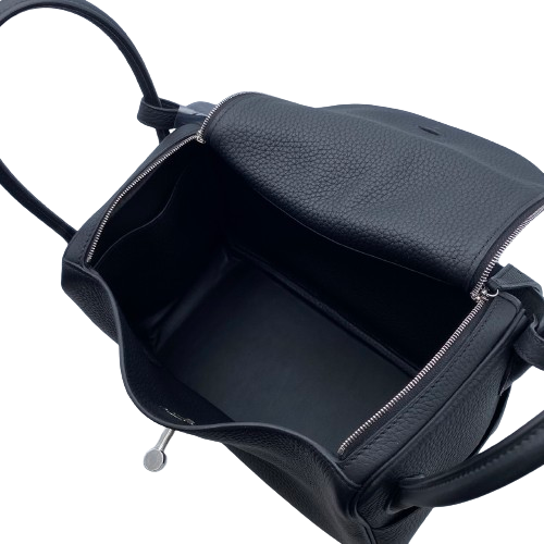 現金特価】エルメス リンディ26 ノワール トリヨンクレマンス シルバー