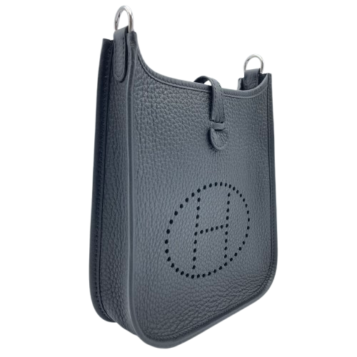 エルメス ミニエヴリン TPM ノワール トリヨンクレマンス シルバー金具