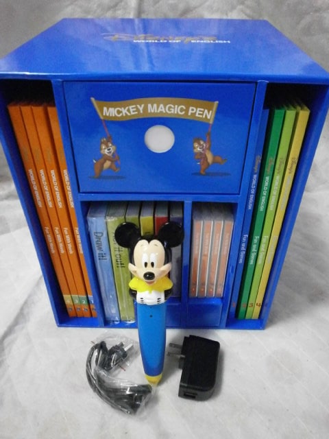 ミッキーマジックペンセットの中古販売(ディズニー英語システムDWE)
