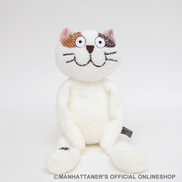 くたくた猫M「トビミケ」 | ぬいぐるみ | マンハッタナーズ
