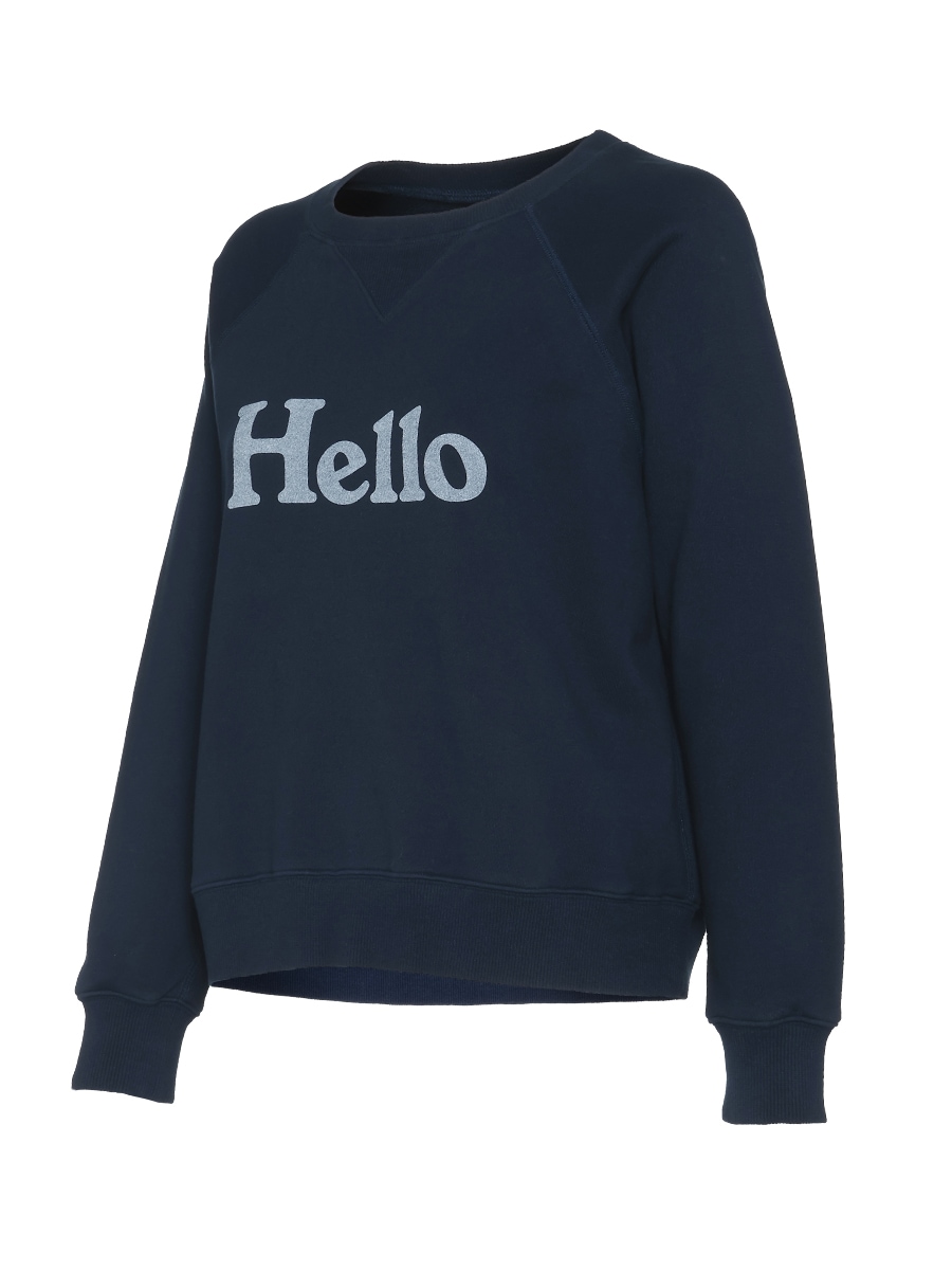HELLO SWEAT L/S URAKE DYED | 2024SS | MADISONBLUE