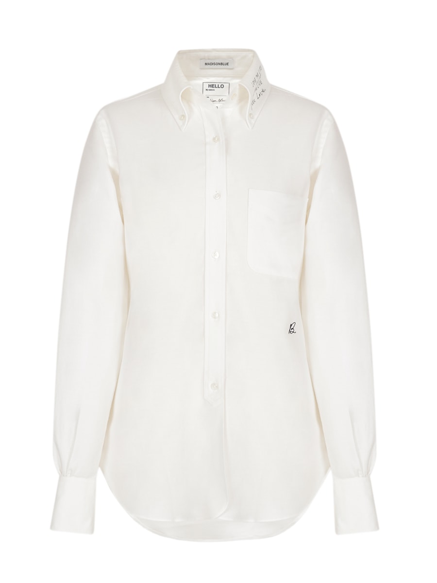 MADISON L/S SHIRT MESSAGE | SHIRT/BLOUSE | MADISONBLUE