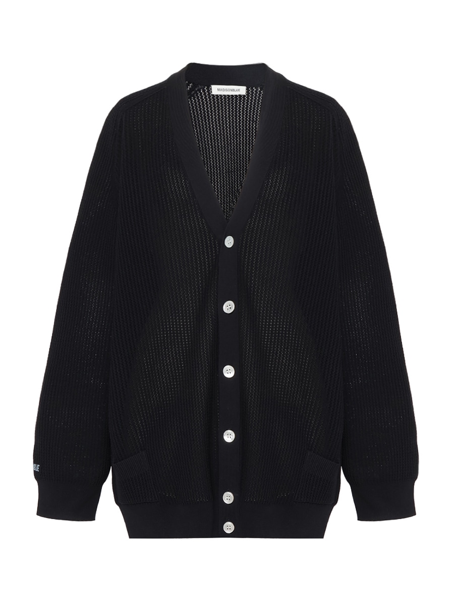 BIG KNIT V CD MESH | KNIT | MADISONBLUE