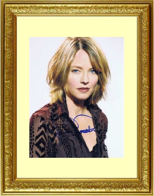 Jodie Foster ジョディ フォスター 直筆サイン PHOTO | ハリウッド女優