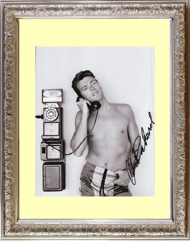 Clint Eastwood クリント イーストウッド 直筆サイン PHOTO