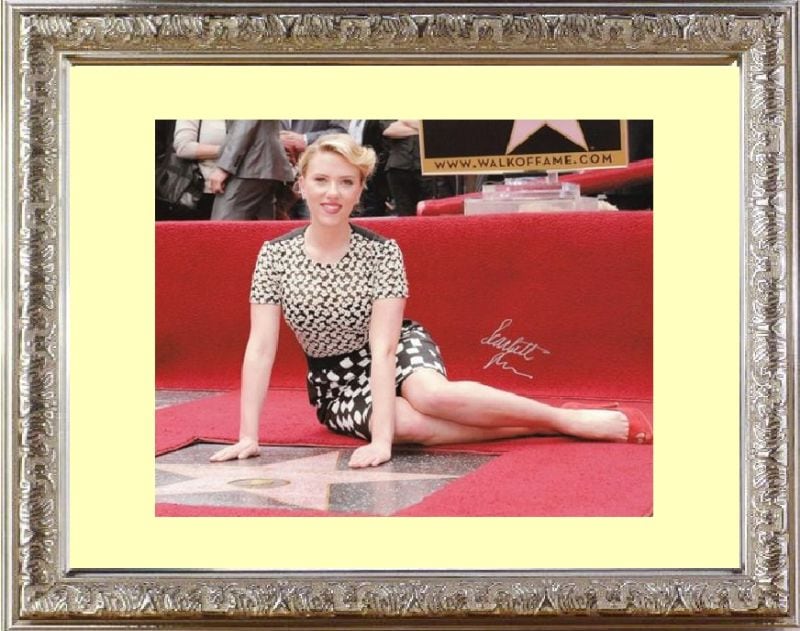 Scarlett Johansson スカーレット ヨハンソン 直筆サイン PHOTO