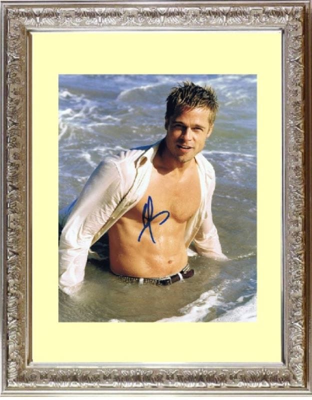Brad Pitt ブラッド ピット 直筆サイン PHOTO | ハリウッド男優 (A-E