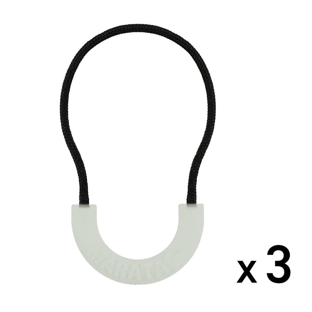 Maratac マラタック】Zipper Pull - Hi Viz 3pack ジッパープル