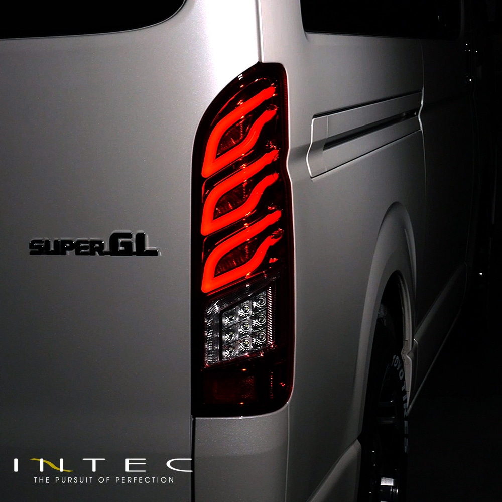 ハイエース 200系用 フルLEDテールランプ Type2 INTEC | 車種別,トヨタ