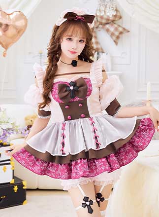 訳あり品※】【即納】ラブデコレイトミャオメイド《オリジナルコスプレ