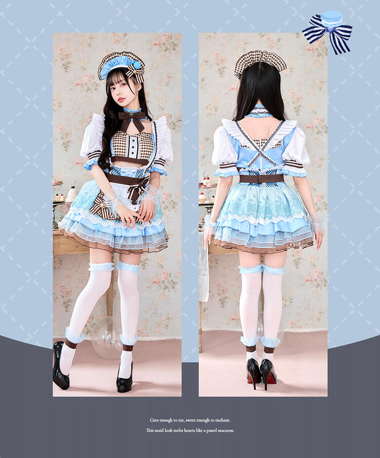 即日発送】【中村里砂着用】【ないるコラボ】マカロンメイド